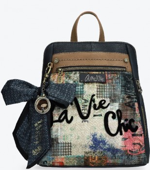 Бархатный рюкзак  для прогулок Anekke Couture